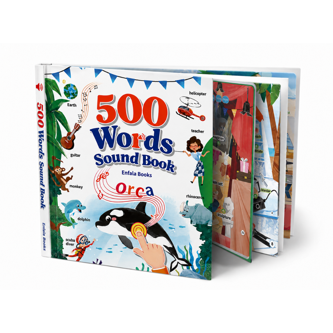 500 Words Sounds Book For Kids