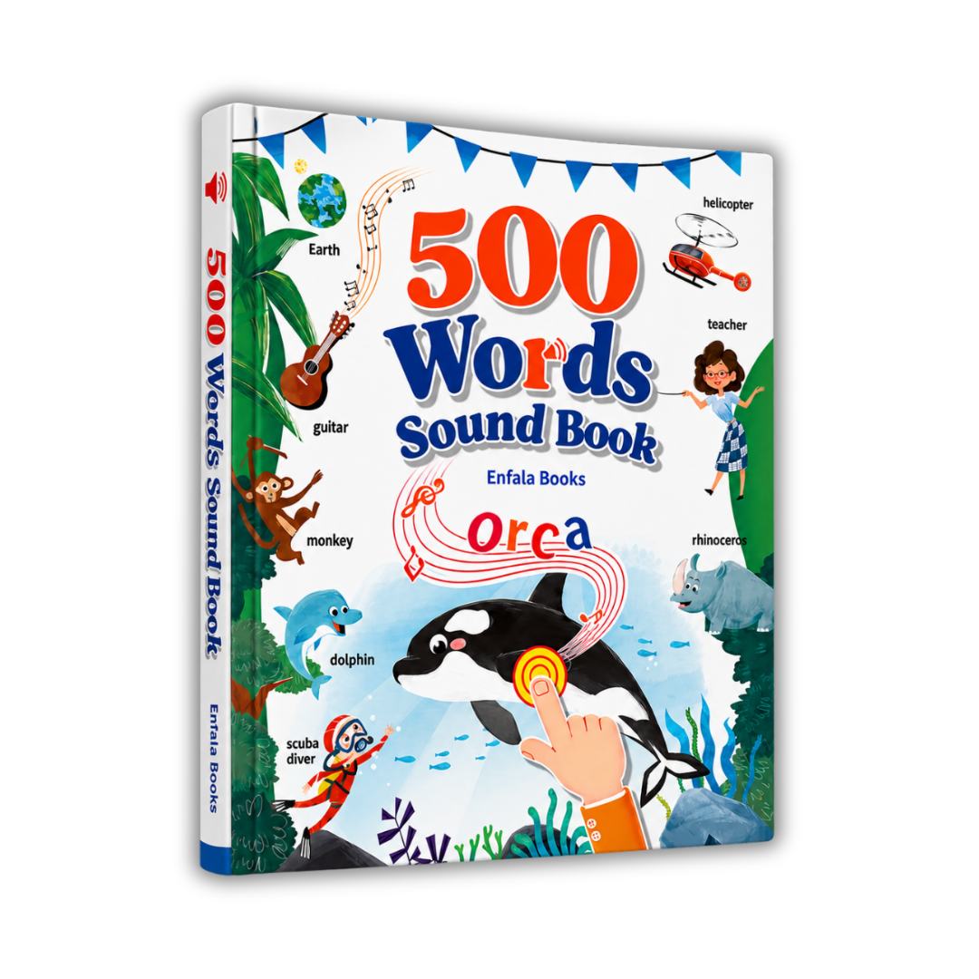 500 Words Sounds Book For Kids