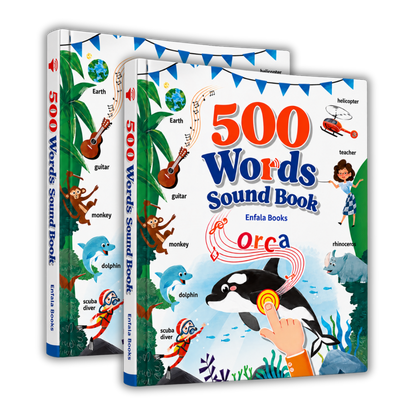 500 Words Sounds Book For Kids