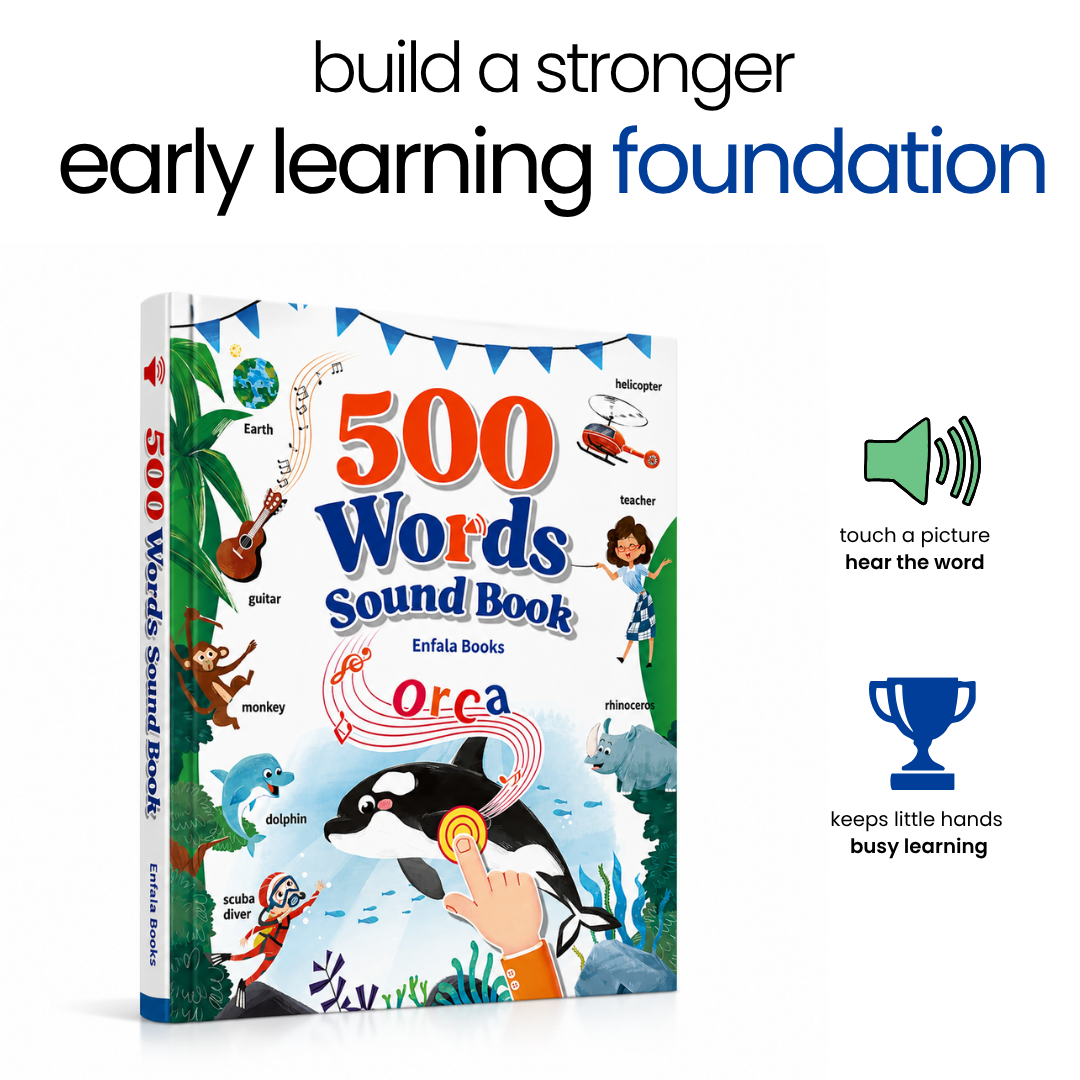 500 Words Sounds Book For Kids