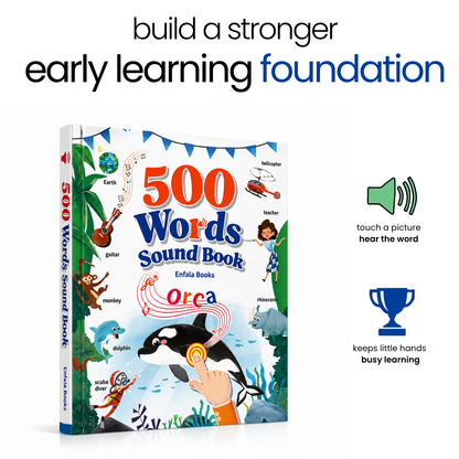 500 Words Sounds Book For Kids