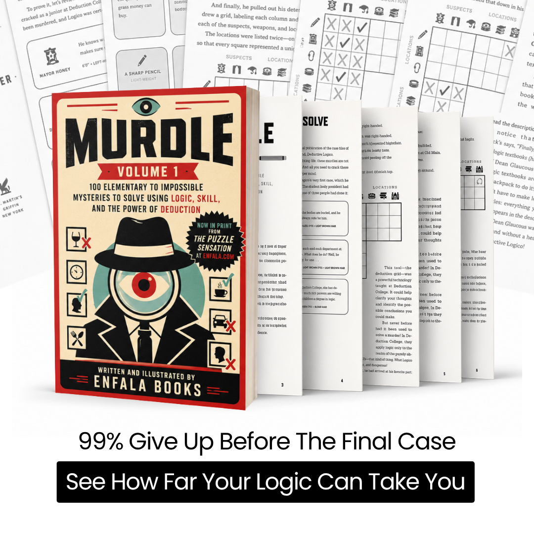 Murdle | 100 Murder Mystery Logic Puzzles