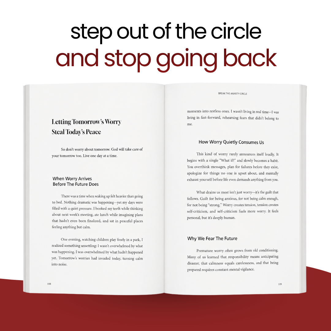 Break the Anxiety Circle & Let Go of the Past