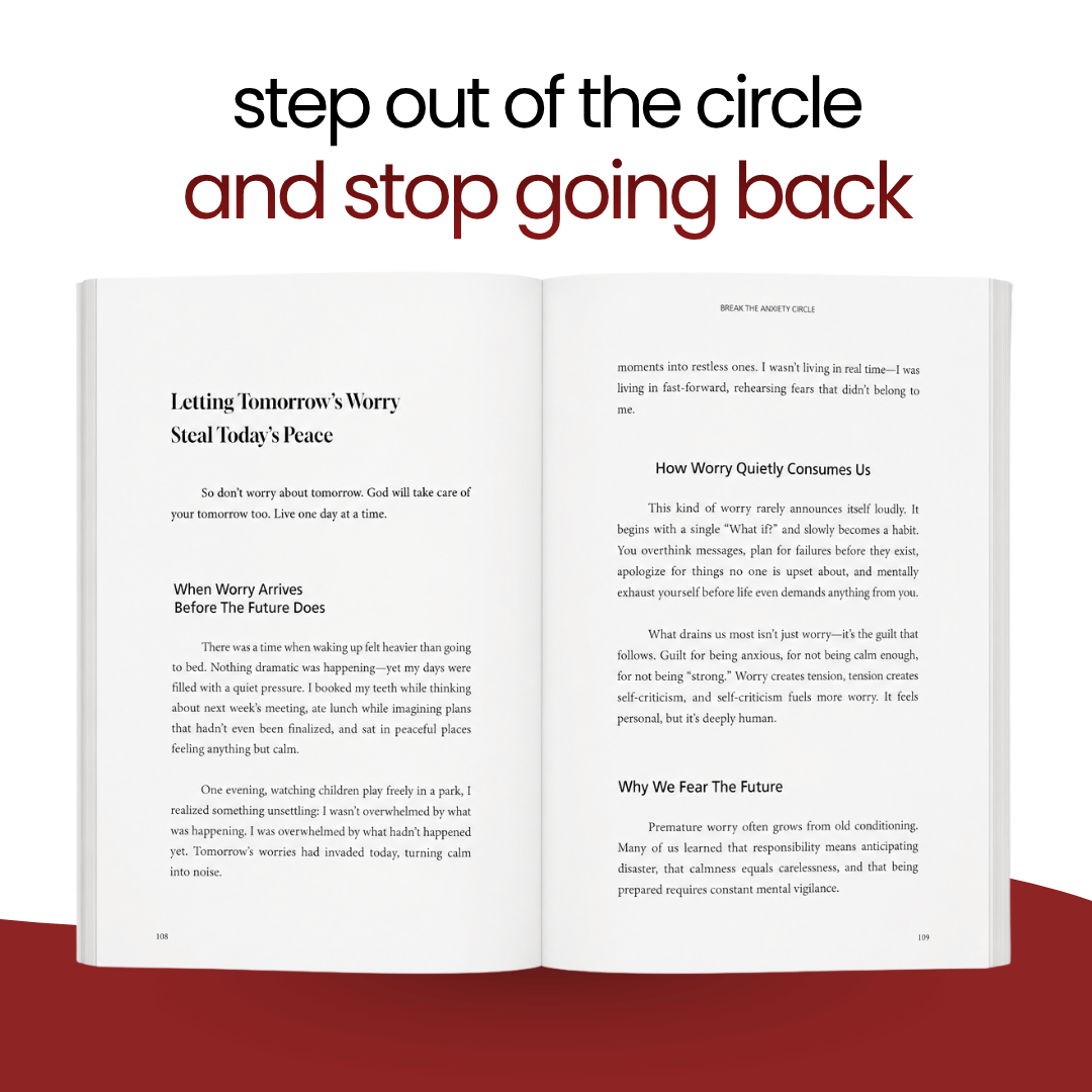 Break the Anxiety Circle & Let Go of the Past