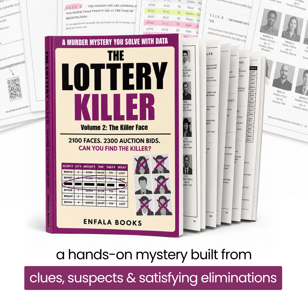 The Lottery Killer: Volume 2 with Faces