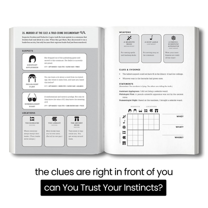 Murdle | 100 Murder Mystery Logic Puzzles