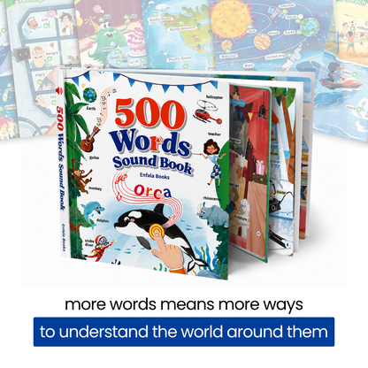 500 Words Sounds Book For Kids