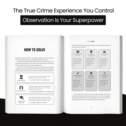 Murdle | 100 Murder Mystery Logic Puzzles