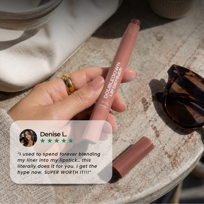 Doubledown Lip Definer - 2-in-1 Lip Liner & Balm