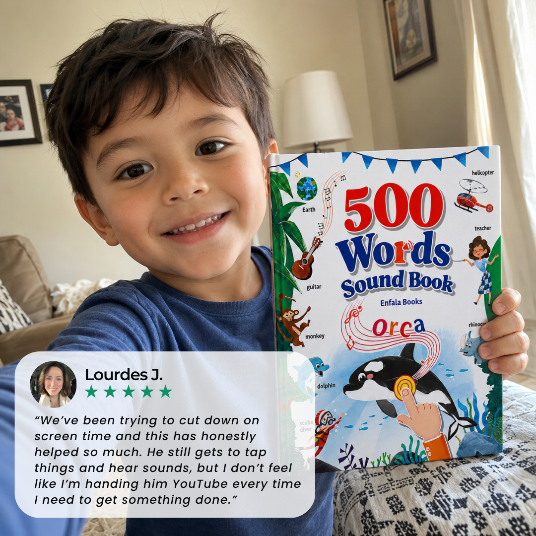 500 Words Sounds Book For Kids