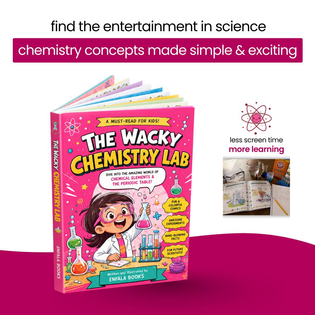 The Wacky Chemistry Lab: A Fun Chemistry Comic Guide for Kids