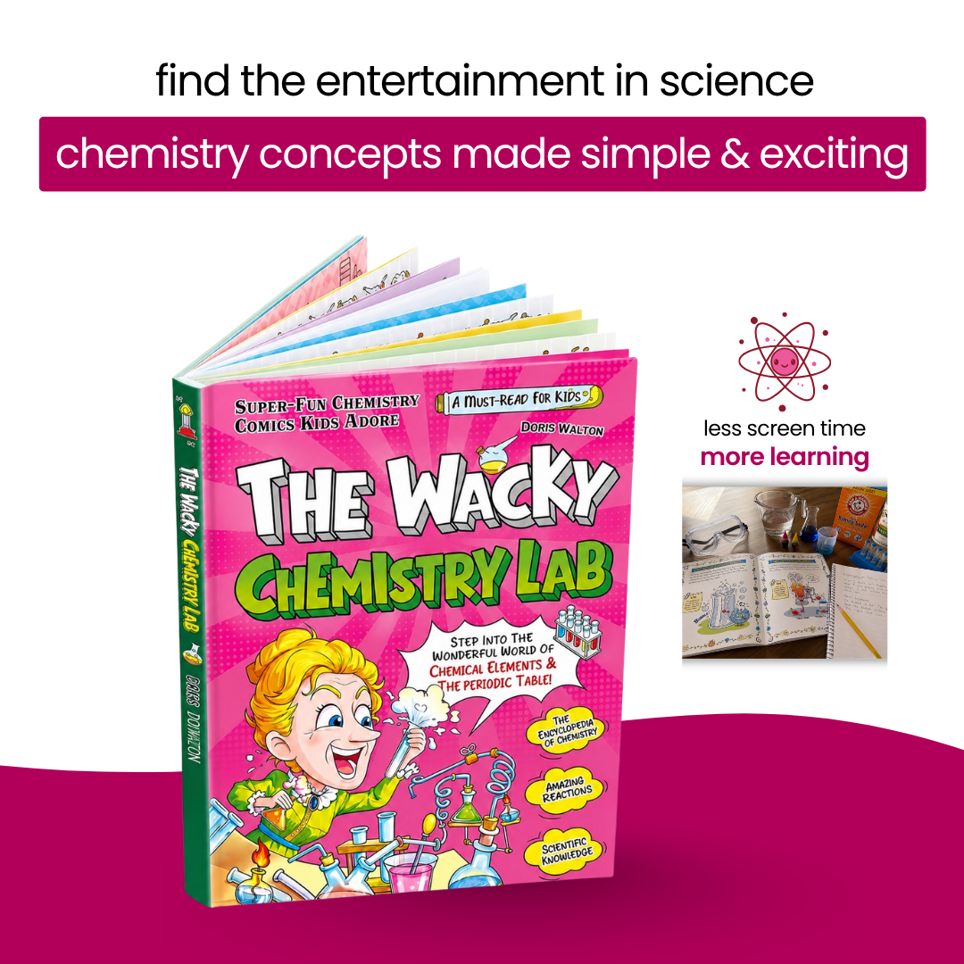 The Wacky Chemistry Lab: A Fun Chemistry Comic Guide for Kids